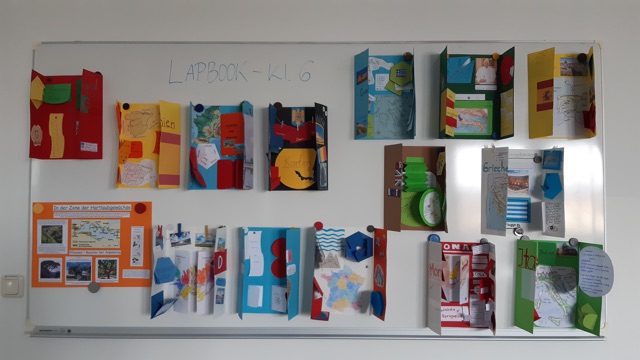 Lapbooks_k Lapbook Klasse 6 zum Thema Länder Europas