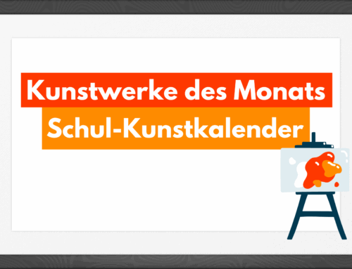 Schul-Kunstkalender im Juli 2025