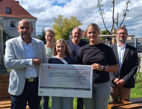 Grüne Oase für die Zukunft:  GTA Klimaschule erhält erneut den Sonderpreis der Sparkassen