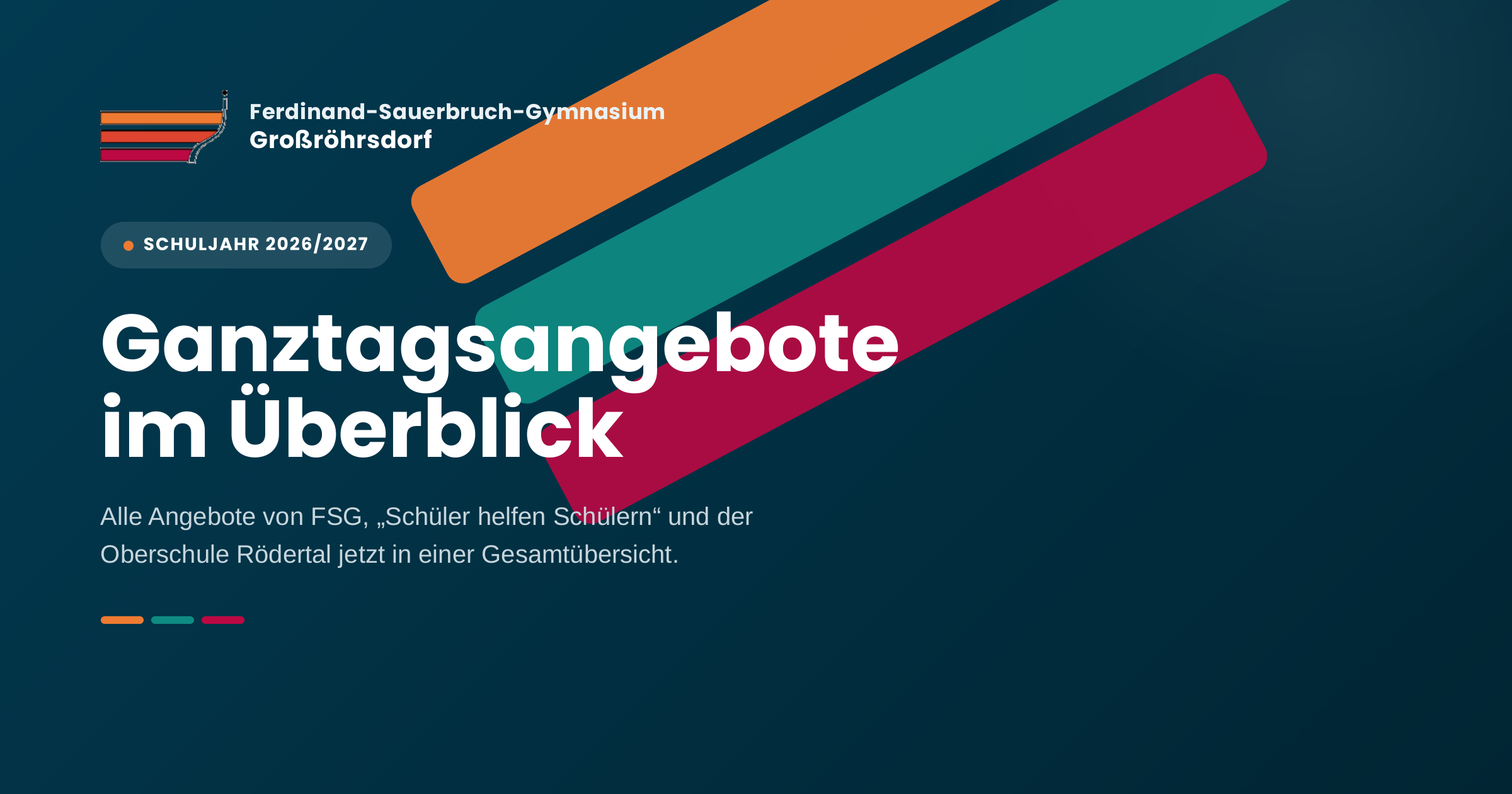Ganztagsangebote 2026/2027
